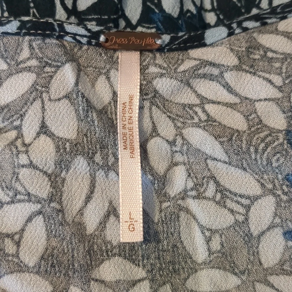 Free People Birds Of A Feather Top Sz. L - Picture 5 of 8